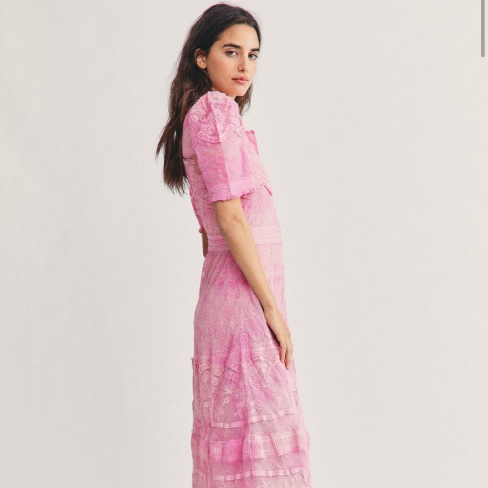 LoveShackFancy Verane Maxi Dress